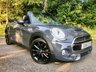 USED 2018 18 MINI CONVERTIBLE 2.0 COOPER S 2d 189 BHP 2 OWNER // CHILLI PACK // GOOD SERVICE HISTORY//FULL LEATHER HEATED//PARK CAMERA//BLUETOOTH//DAB//ADVANCED CAR EYE//  FULL LEATHER/SATNAV/DAB/PARK CAMERA