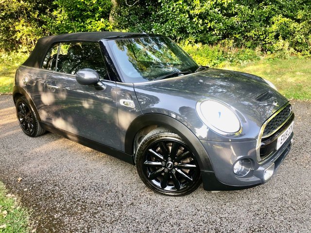 2018 18 MINI Convertible 2.0 COOPER S 2d 189 BHP 2 OWNER // CHILLI PACK // GOOD SERVICE HISTORY//FULL LEATHER HEATED//PARK CAMERA//BLUETOOTH//DAB//ADVANCED CAR EYE// 