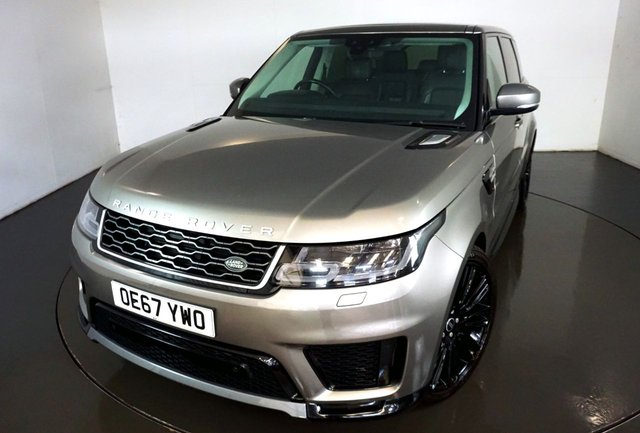 2018 67 Land Rover Range Rover Sport 3.0 SDV6 HSE 5d 306 BHP-Factory extras worth &pound;7,470-REGISTERED FEB 2018-FACELIFT CAR-FINISHED IN SILICON SILVER METALLIC WITH HEATED EBONY LEATHER UPHOLSTERY-22