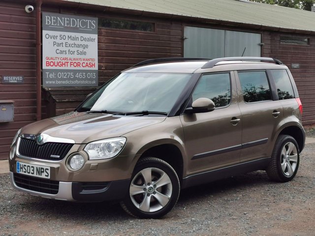 2013 03 Skoda Yeti 1.6 ELEGANCE GREENLINE II TDI CR 5d 103 BHP