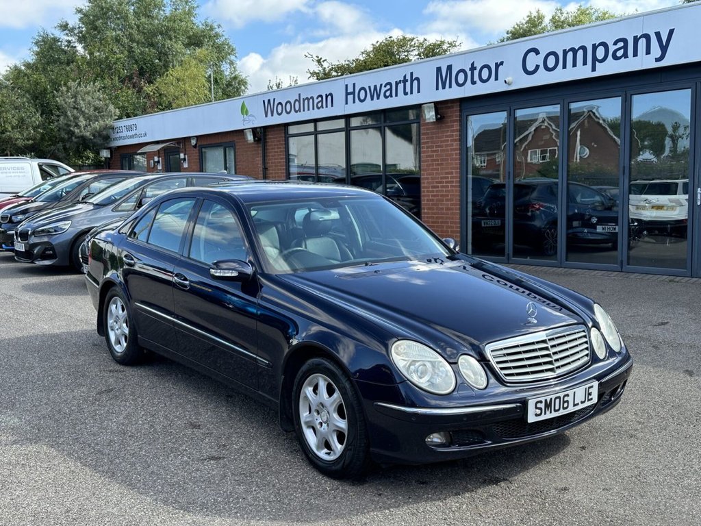 USED 2006 06 MERCEDES-BENZ E-CLASS 2.1 E220 CDI ELEGANCE 4d 150 BHP 