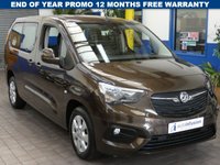 USED 2019 19 VAUXHALL COMBO LIFE 1.2 ENERGY XL S/S 5d 109 BHP 5 SEATS APP SAT NAV CRUISE CONTROL PARKING SENSORS 1 OWNER EXCELLENT SERVICE HISTORY WARRANTY