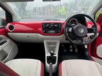 USED 2014 14 VOLKSWAGEN UP 1.0 HIGH UP BLUEMOTION TECHNOLOGY 3d 74 BHP &pound;0 PER YEAR ROAD TAX