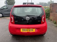 USED 2014 14 VOLKSWAGEN UP 1.0 HIGH UP BLUEMOTION TECHNOLOGY 3d 74 BHP &pound;0 PER YEAR ROAD TAX