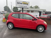 USED 2014 14 VOLKSWAGEN UP 1.0 HIGH UP BLUEMOTION TECHNOLOGY 3d 74 BHP &pound;0 PER YEAR ROAD TAX