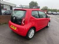 USED 2014 14 VOLKSWAGEN UP 1.0 HIGH UP BLUEMOTION TECHNOLOGY 3d 74 BHP &pound;0 PER YEAR ROAD TAX