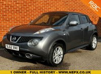USED 2012 62 NISSAN JUKE 1.6 ACENTA SPORT 5d 117 BHP 