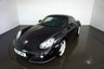 USED 2012 12 PORSCHE CAYMAN 2.9 24V 2d 265 BHP-1 OWNER FROM NEW-FINISHED IN BASALT BLACK METALLIC WITH HEATED BLACK LEATHER UPHOLSTERY-6 SPEED MANUAL-CLIMATE CONTROL-19
