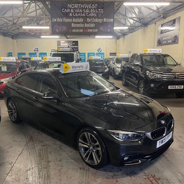 2019 19 BMW 4 Series Gran Coupe 2.0 420D SPORT GRAN COUPE 4d 188 BHP