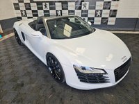 USED 2011 61 AUDI R8 4.2 SPYDER V8 QUATTRO 2d AUTO 430 BHP CONVERTIBLE