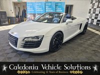 USED 2011 61 AUDI R8 4.2 SPYDER V8 QUATTRO 2d AUTO 430 BHP CONVERTIBLE