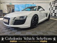 USED 2011 61 AUDI R8 4.2 SPYDER V8 QUATTRO 2d AUTO 430 BHP CONVERTIBLE