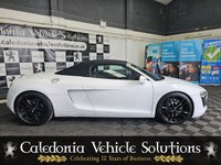 USED 2011 61 AUDI R8 4.2 SPYDER V8 QUATTRO 2d AUTO 430 BHP CONVERTIBLE