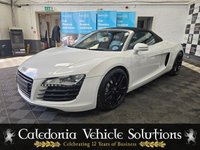 USED 2011 61 AUDI R8 4.2 SPYDER V8 QUATTRO 2d AUTO 430 BHP CONVERTIBLE