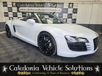 USED 2011 61 AUDI R8 4.2 SPYDER V8 QUATTRO 2d AUTO 430 BHP CONVERTIBLE