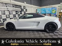 USED 2011 61 AUDI R8 4.2 SPYDER V8 QUATTRO 2d AUTO 430 BHP CONVERTIBLE