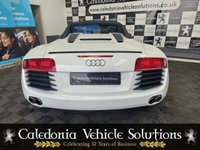 USED 2011 61 AUDI R8 4.2 SPYDER V8 QUATTRO 2d AUTO 430 BHP CONVERTIBLE