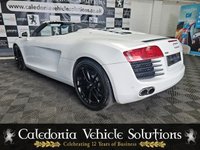 USED 2011 61 AUDI R8 4.2 SPYDER V8 QUATTRO 2d AUTO 430 BHP CONVERTIBLE