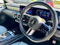 USED 2023 73 MERCEDES-BENZ CLA 1.3 CLA 180 AMG LINE PREMIUM 4d 135 BHP FSH, GREY LEATHER, BIG SPEC!