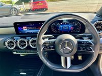 USED 2023 73 MERCEDES-BENZ CLA 1.3 CLA 180 AMG LINE PREMIUM 4d 135 BHP FSH, GREY LEATHER, BIG SPEC!