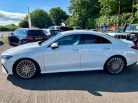 USED 2023 73 MERCEDES-BENZ CLA 1.3 CLA 180 AMG LINE PREMIUM 4d 135 BHP FSH, GREY LEATHER, BIG SPEC!