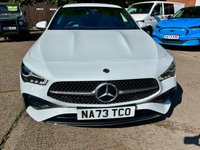 USED 2023 73 MERCEDES-BENZ CLA 1.3 CLA 180 AMG LINE PREMIUM 4d 135 BHP FSH, GREY LEATHER, BIG SPEC!