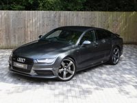 USED 2017 67 AUDI A7 3.0 SPORTBACK TDI QUATTRO BLACK EDITION 5d 268 BHP BOSE I TECH I HUD I 320BHP I LED