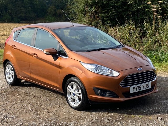 2015 15 Ford Fiesta 1.0 ZETEC 5d 99 BHP