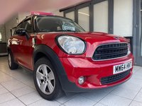USED 2014 64 MINI COUNTRYMAN 1.6 COOPER 5d 122 BHP Low Mileage And ULEZ Compliant Automatic. Only 1 Former Owner And Full Service History !!