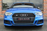 USED 2017 AUDI S3 2.0 S3 TFSI QUATTRO BLACK EDITION 3d 306 BHP ARA BLUE / B&O SOUND / GHOST
