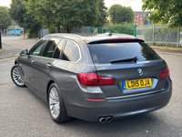USED 2015 15 BMW 5 SERIES 2.0 520D LUXURY TOURING 5d 188 BHP 