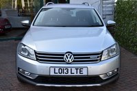 USED 2013 13 VOLKSWAGEN PASSAT 2.0TDi ALLTRACK 4-MOTION 5 DOOR ESTATE 6-SPEED 140 BHP FSH / Sat Nav / Tow Bar / Cruise