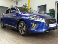 USED 2021 21 HYUNDAI IONIQ 1.6 PREMIUM SE MHEV 5d 140 BHP SAT NAV HEATED VENTILATED LEATHER INTERIOR REAR VIEW CAMERA PARKING SENSORS 1 OWNER SERVICE HISTORY HYUNDAI WARRANTY TILL MAY 2026