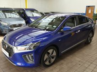 USED 2021 21 HYUNDAI IONIQ 1.6 PREMIUM SE MHEV 5d 140 BHP SAT NAV HEATED VENTILATED LEATHER INTERIOR REAR VIEW CAMERA PARKING SENSORS 1 OWNER SERVICE HISTORY HYUNDAI WARRANTY TILL MAY 2026