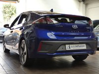 USED 2021 21 HYUNDAI IONIQ 1.6 PREMIUM SE MHEV 5d 140 BHP SAT NAV HEATED VENTILATED LEATHER INTERIOR REAR VIEW CAMERA PARKING SENSORS 1 OWNER SERVICE HISTORY HYUNDAI WARRANTY TILL MAY 2026