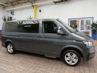 USED 2020 70 VOLKSWAGEN TRANSPORTER SHUTTLE 2.0 SHUTTLE SE TDI 5d 148 BHP LWB 8 SEATS SAT NAV REAR VIEW CAMERA CRUISE OCNTROL PARKING SENSORS AUTO FOLDING SIDE STEPS 1 OWNER EXCELLENT SERVICE HISTORY GENUINE LOW MILEAGE