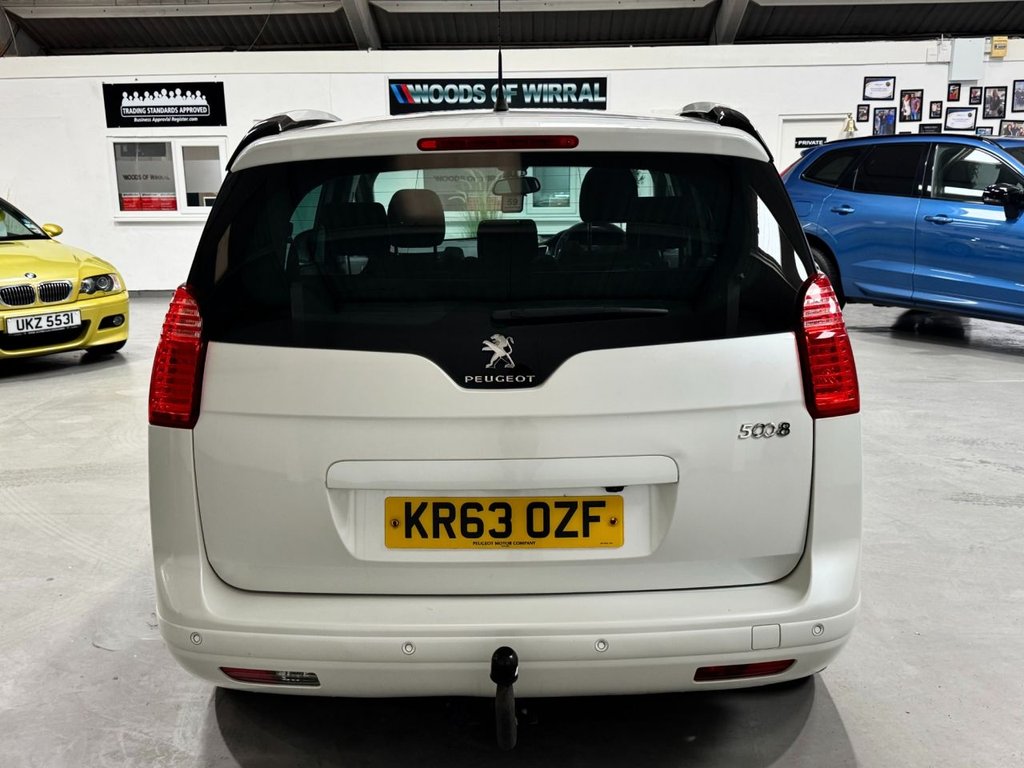 USED 2014 63 PEUGEOT 5008 2.0 HDI ALLURE 5d 150 BHP 18"ALLOYS+PAN ROOF+ REV CAMERA