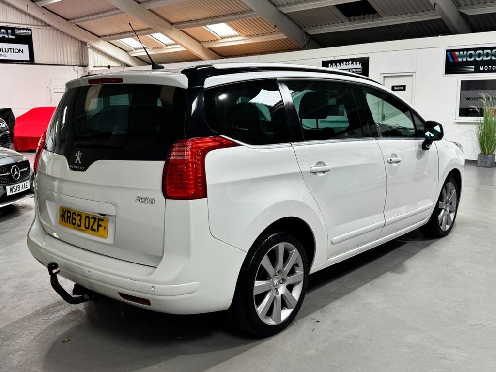 USED 2014 63 PEUGEOT 5008 2.0 HDI ALLURE 5d 150 BHP 18"ALLOYS+PAN ROOF+ REV CAMERA