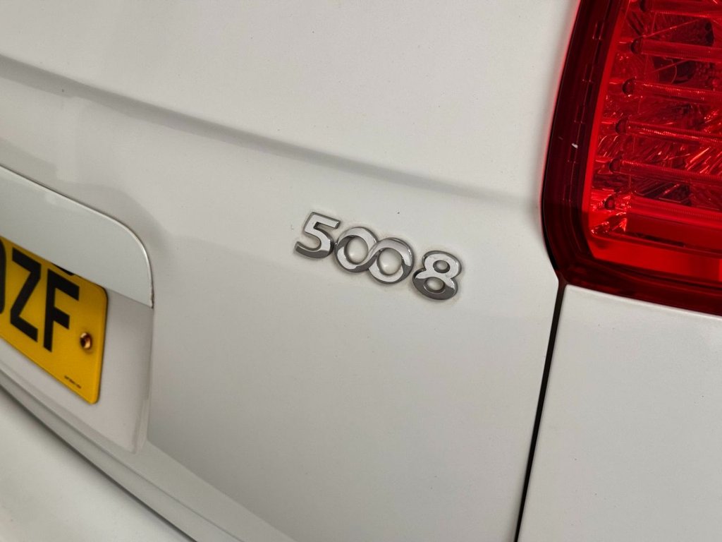 USED 2014 63 PEUGEOT 5008 2.0 HDI ALLURE 5d 150 BHP 18"ALLOYS+PAN ROOF+ REV CAMERA