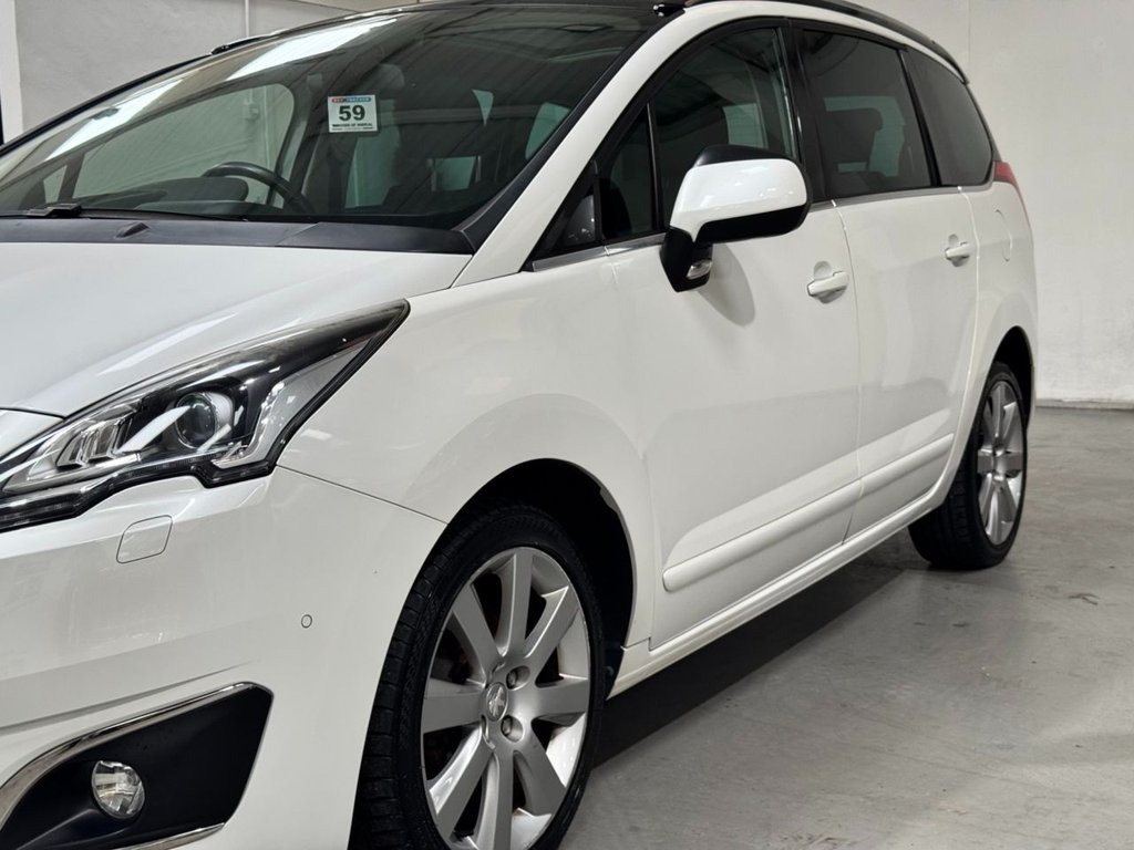 USED 2014 63 PEUGEOT 5008 2.0 HDI ALLURE 5d 150 BHP 18"ALLOYS+PAN ROOF+ REV CAMERA