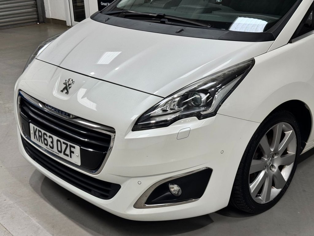 USED 2014 63 PEUGEOT 5008 2.0 HDI ALLURE 5d 150 BHP 18"ALLOYS+PAN ROOF+ REV CAMERA