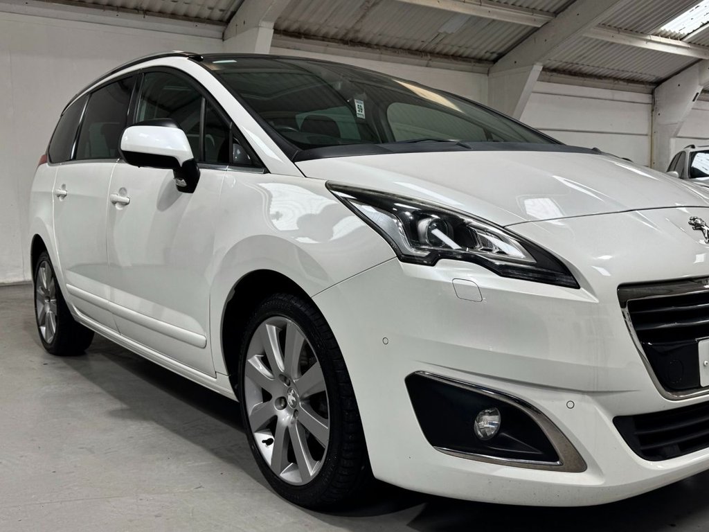 USED 2014 63 PEUGEOT 5008 2.0 HDI ALLURE 5d 150 BHP 18"ALLOYS+PAN ROOF+ REV CAMERA
