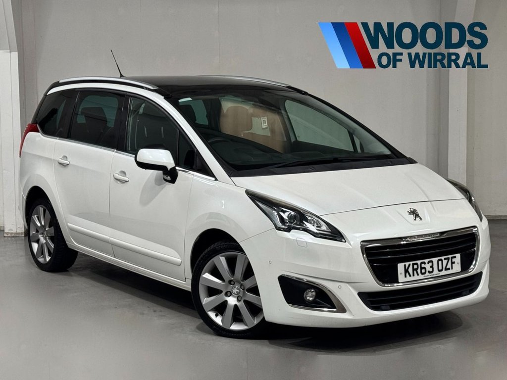 USED 2014 63 PEUGEOT 5008 2.0 HDI ALLURE 5d 150 BHP 18"ALLOYS+PAN ROOF+ REV CAMERA