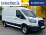 USED 2021 71 FORD TRANSIT 2.0 350 L3 H2 LEADER P/V ECOBLUE 129 BHP [ A/C ] Direct to us from lease company