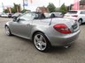 USED 2010 10 MERCEDES-BENZ SLK 1.8 SLK200 KOMPRESSOR 2d 184 BHP Finished in PALLADIUM SILVER with Black Sports HEATED LEATHER TRIM. This SLK is a luxury two-seater roadster. This great looking head turner is stylish and offers impressive refinement thanks to its folding hard-top. Features include Heated Leather, Airscarf (Neck level heating), Sports Pack, Red Calipers, B/Tooth, Cruise, 18" Alloys and more. Dealer serviced at 8908 miles, 12391 miles, 15496 miles, 19125 miles, 31706 miles, 41337 miles and at 63369 miles