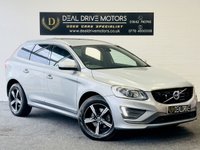 USED 2017 67 VOLVO XC60 2.4 D5 R-DESIGN LUX NAV AWD 5d 217 BHP SATNAV DAB HEATED SEATS