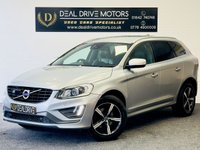 USED 2017 67 VOLVO XC60 2.4 D5 R-DESIGN LUX NAV AWD 5d 217 BHP SATNAV DAB HEATED SEATS