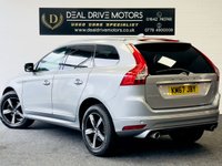 USED 2017 67 VOLVO XC60 2.4 D5 R-DESIGN LUX NAV AWD 5d 217 BHP SATNAV DAB HEATED SEATS