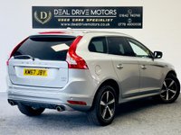 USED 2017 67 VOLVO XC60 2.4 D5 R-DESIGN LUX NAV AWD 5d 217 BHP SATNAV DAB HEATED SEATS