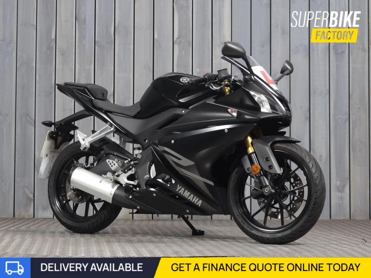 2018 YAMAHA R125 BLACK with 2499 miles - Used Motorbikes Dealer ...